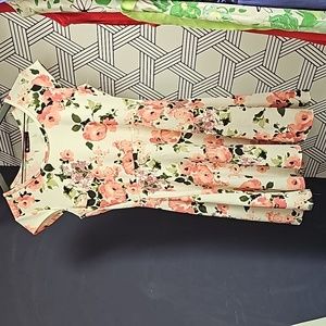 Floral skater mini dress GUC